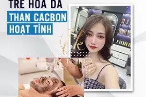Trẻ hoá da than Cacbon hoạt tính