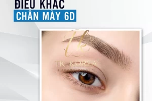 Điêu khắc chân mày 6D